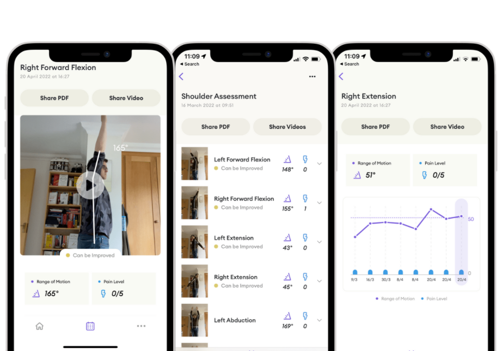 Reflex Health App Images: Summary, History, Progress